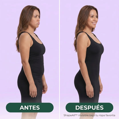 ShapeAll™ — Body Moldeador | Moldea figura completa + realza busto + Regalo incluido! 🎁